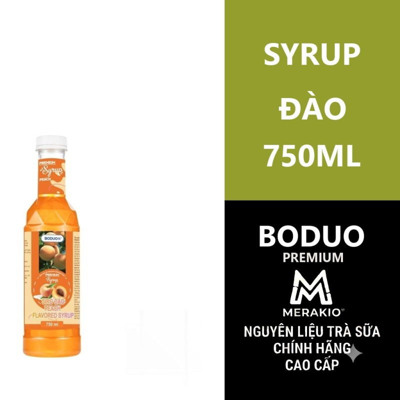 Syrup Boduo Premium Cốm 750ml