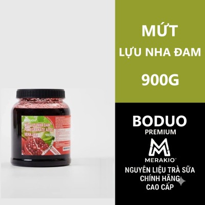 Mứt Lựu Nha Đam Boduo Signature 900g